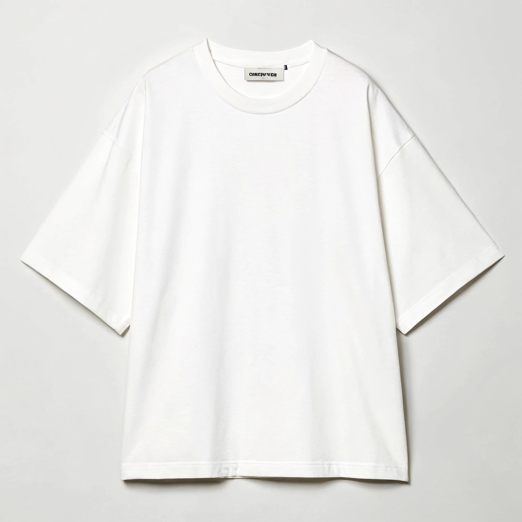 Boxie Tee White